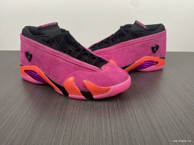 Rep Onekick (W) Jordan Low Retro 14 Pink Shocking DH4121-600 0704